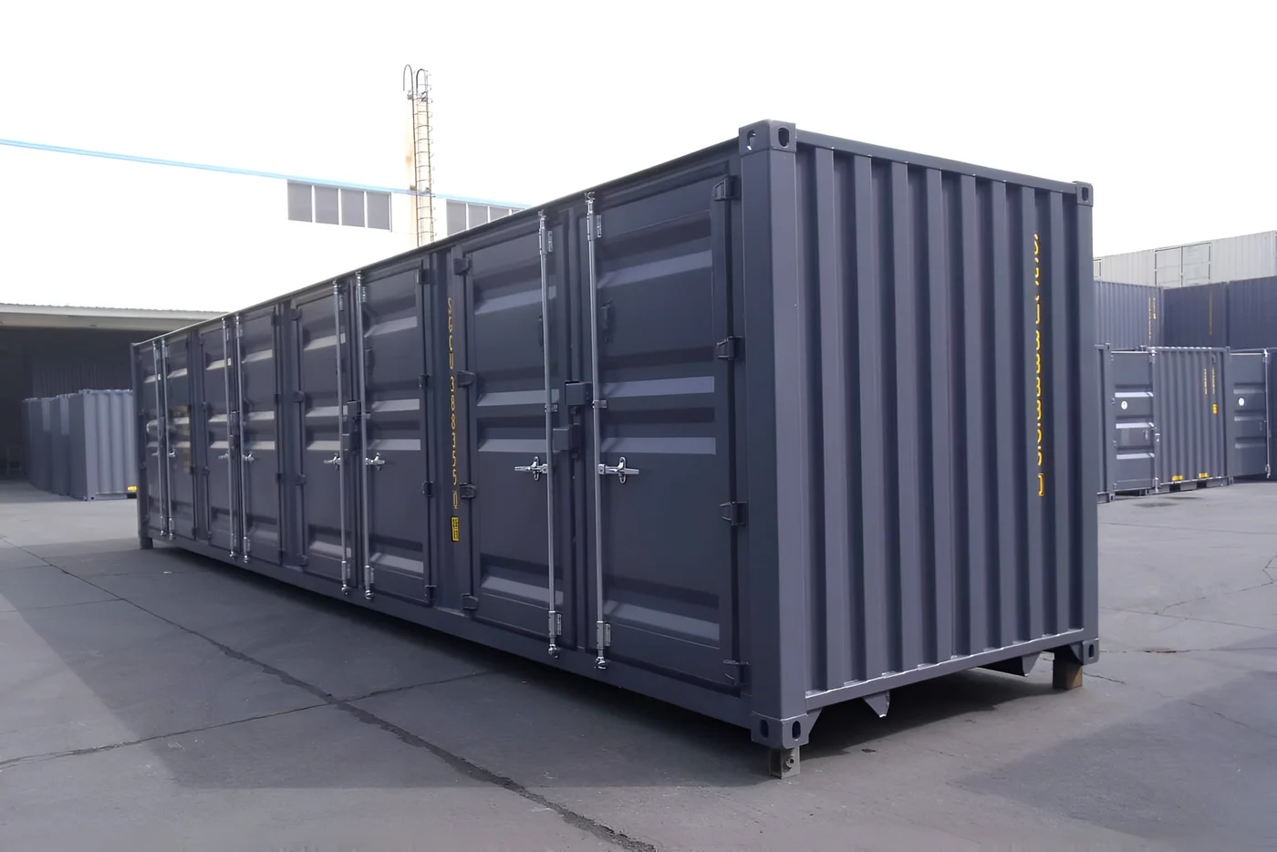 Contentor de Armazenamento de 40 Pés com 8 Portas