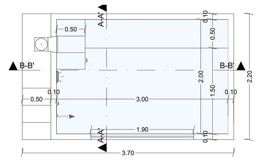 Piscina Elevada em Aço Rígido ILU PRO 230 - Image 7