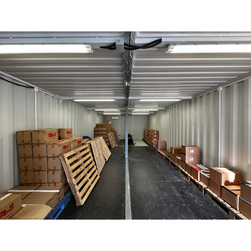 Armazém com 2 × Contentores 40feets High Cube One Way (60 m²) - Image 12